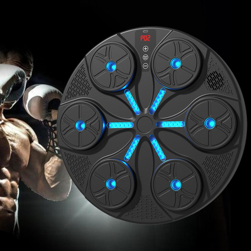Máquina De Boxeo Musical, Almohadilla De Boxeo, Negro