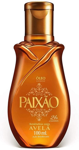  Óleo Desodorante Corporal Amêndoa com Avelã Paixão Frasco 100ml