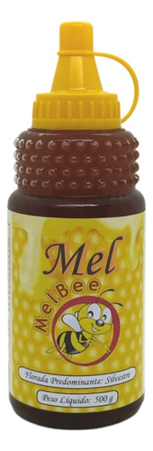 Mel De Abelhas - 100% Puro -bisnaga 500 G- Florada Silvestre