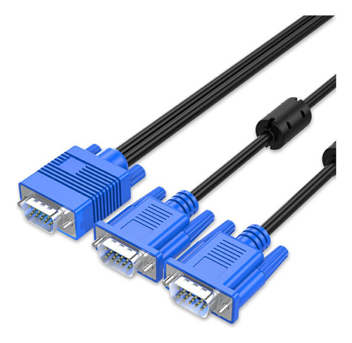 Cable Divisor Vga Con Adaptador Y, Cable De Vídeo, Proyector