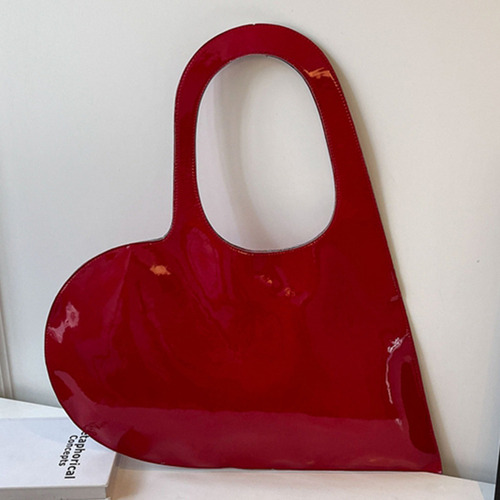 / Bolso De Hombro Con Diseño De Corazón De Lujo Para Mujer,