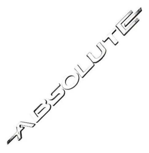 Emblema Absolute Letreiro Cromado Fiat Linea