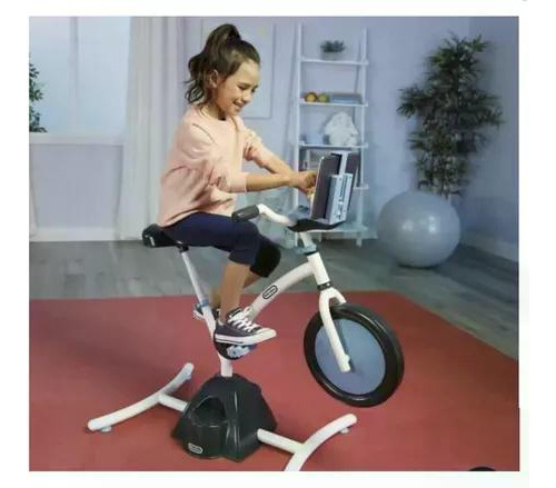 Bicicleta Estática Ajustable Para Ejercicio De Niños