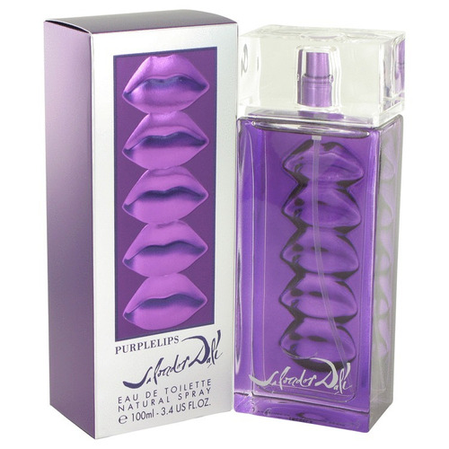 Perfume Salvador Dali Purplelips For Women Edt 100ml - Original Volume Da Unidade 100 Ml