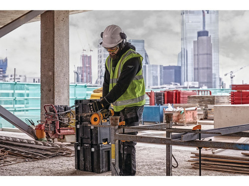 Kit Esmeril Angular Inalamb. 4-1/2 60v Dewalt Dcg418t1-b2