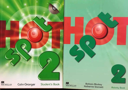 Hot Spot 2 - Student S Book & Activity Book + Cd - Usados 