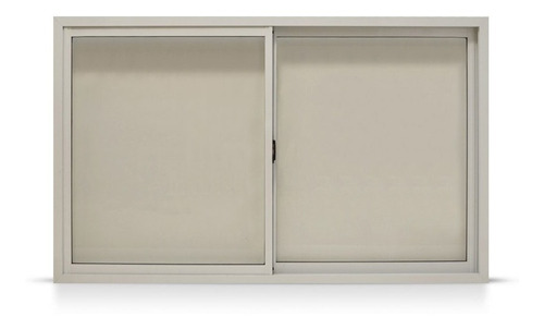 Oferta! Ventana Aluminio Blanco Herrero 150x100 Con Vidrio