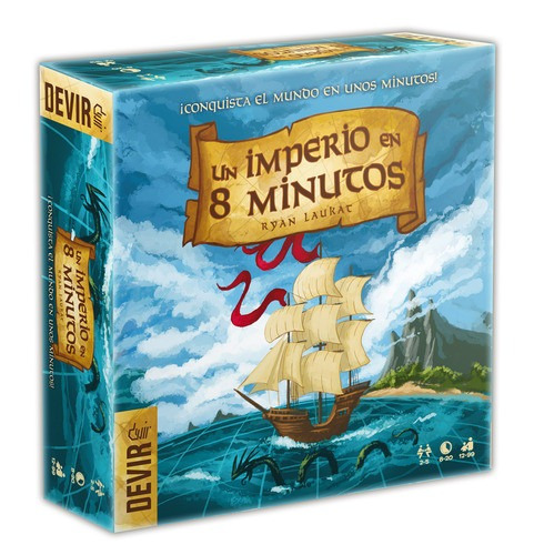 Un Imperio En 8 Minutos. Juego De Mesa, Marca Devir