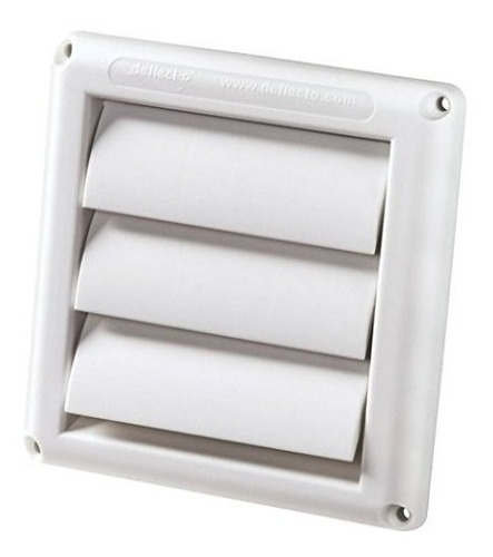 Cubierta De Ventilador De Secador De Deflecto 4  Blanco