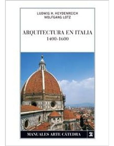 Libro Arquitectura En Italia 1400 1600