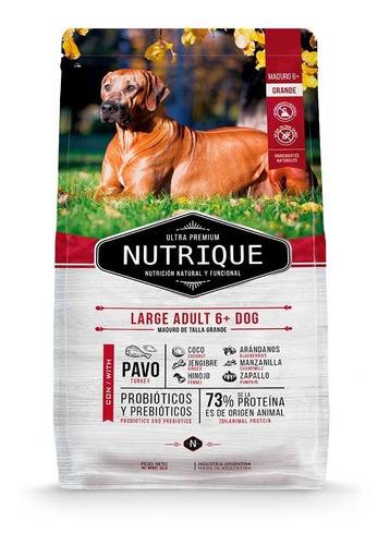 Alimento Nutrique Large Adult Dog +6 Perro Adulto Grande 3kg