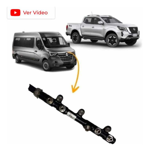 Flauta Tubo Rail Completo Master 2.5 0445214079 Usadasensor