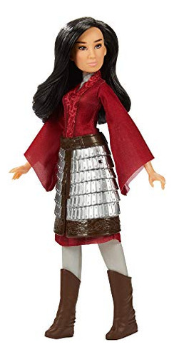 Muñeca Disney Mulan Con Armadura Y Atuendos Intercambiables