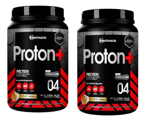 2 Proteina Protón Gainer 3 Lb - Unidad a $146200