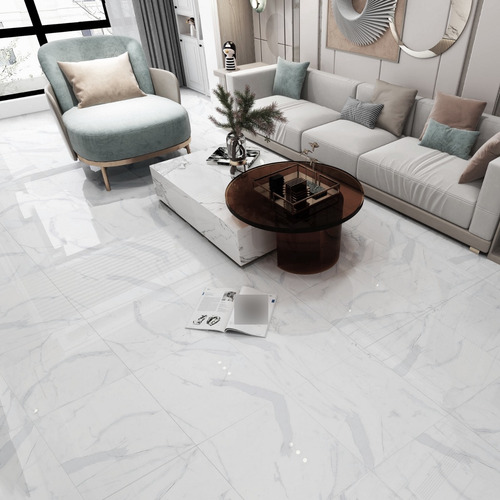 Porcelanato Fit Calacata Bianco Pul 57,7x57,7 1° San Lorenzo Blanco