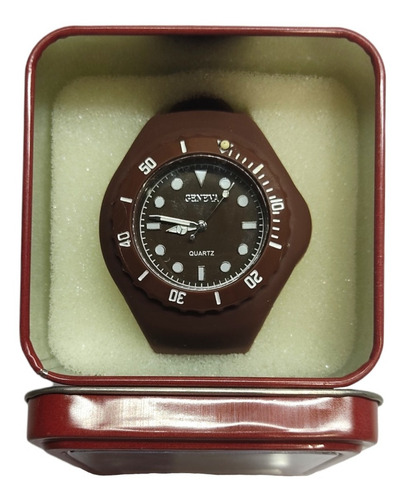 Reloj Económico Dama Unisex Caucho Moda Casual An