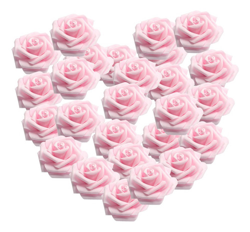 100pcs Mini Rosas Artificiales Espuma Pétalos De Rosa