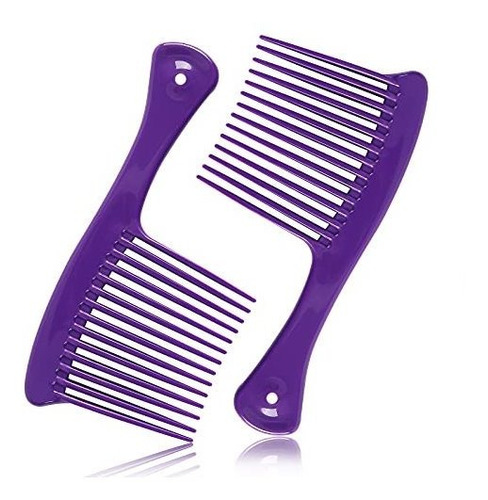 Peines - Wide Tooth Comb, Hair Detangler Salon Shampoo Comb 