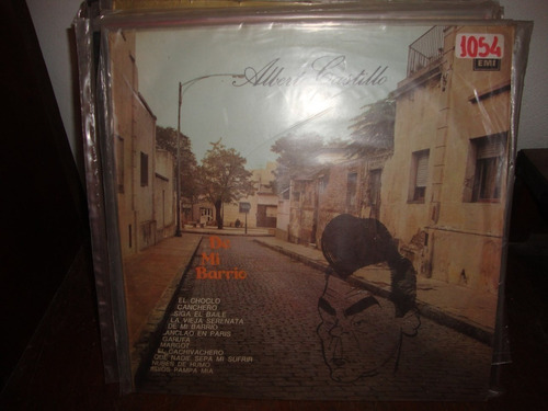 Vinilo Alberto Castillo De Mi Barrio T3