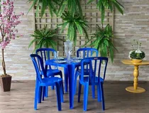 Comprar 4 Conjunto De Mesas E 18 Cadeiras De Plástico 182kg Inmetro