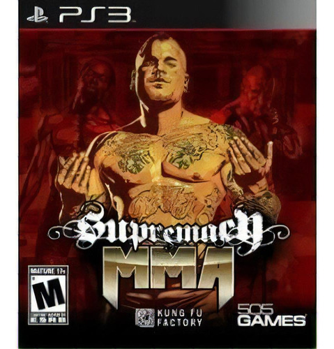 Jogo Supremacy Mma Ps3 Midia Fisica Playstation 505 Games