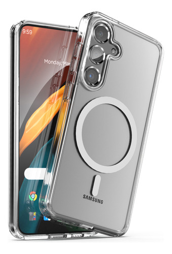 Carcasa Magsafe Transparente Para Samsung Galaxy S24