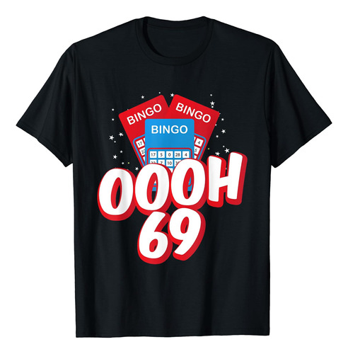 Jugador De Juego De Bingo Ooooh 69 Divertido Adulto Humor Bi