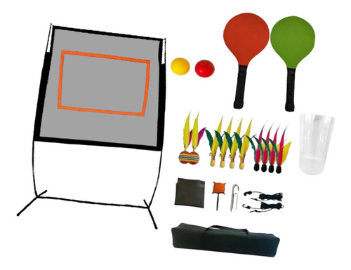 Bádminton Net Set Con Reemplazo De Bolsa De Almacenamiento