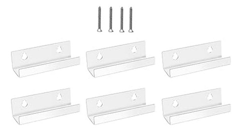[ Soporte De Pared Para Discos De Vinilo, Paquete De 6, 4