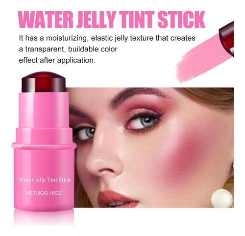 Lápiz Labial Colorete En Polvo 2 En 1
