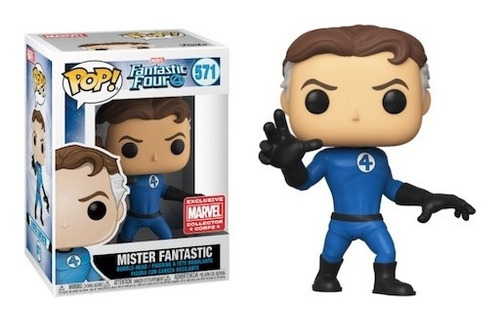 Marvel Fantastic Four Exclusivo Mister Fantastic Funko Pop