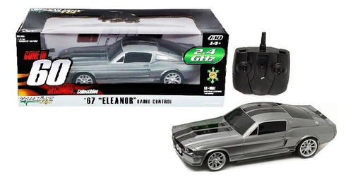 Ford Mustang 1967 Eleanor Radio Control - Rc Greenlight 1/18