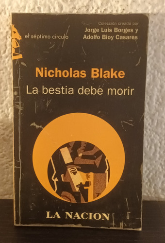 La Bestia Debe Morir (2005) - Nicholas Blake