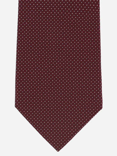 Corbata Scappino Manzoni De Seda Semi Lisa 437 Color Vino