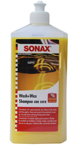 Shampoo Para Auto 500 Ml Botella Afj
