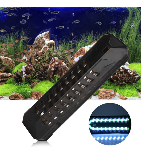 Acuario Sumergible Uv Luz Esterilizador Estanque Peces Tanqu
