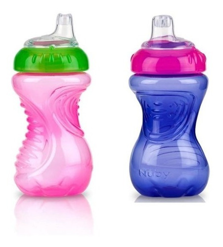 Juego De 2 Vasos Entrenadores Nuby De 10 Oz 