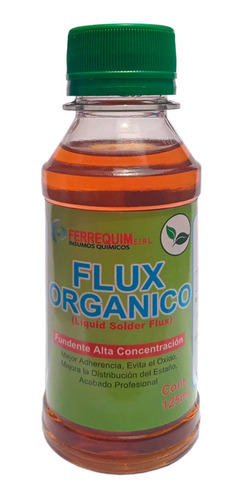 Flux Líquido Orgánico P/soldar Flux-org-125ml Ferrequim