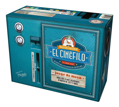 Juego de mesa El cinéfilo Maldón
