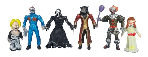 Set Figuras De Accion Personajes Terror Tiffany Annabelle It