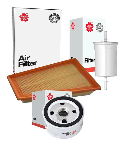 Kit Filtros Aceite Aire Gasolina Nissan Platina 1.6l L4 2005