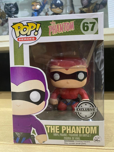 Boneco Funko Pop! Heroes - The Phantom #67