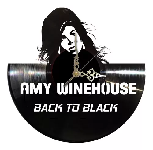 Reloj Pared Disco Vinilo Acetato Amy Winehouse
