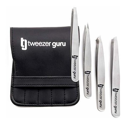 Tweezer Guru Eyebrow Tweezer Set For Women Amp; Men - 1wnrl