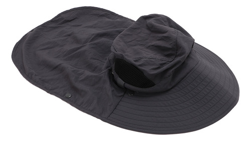 Sombrero Para El Sol Con Solapa Y Solapa, Protector Uv, Tran