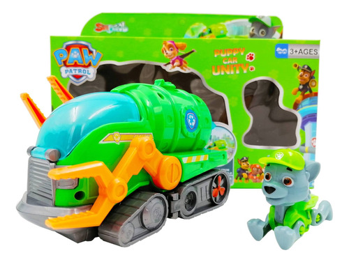 Juguete Paw Patrol Patrulla Muñeco Acuático Perro Carro Nave