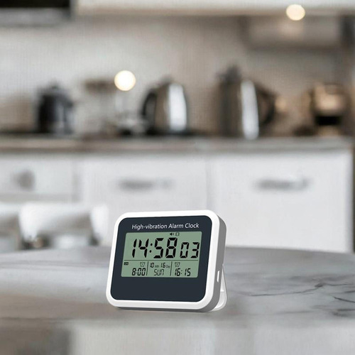 Reloj Despertador Digital Con Vibración, Adorno De Mesa,