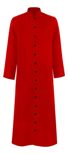 Bata Medieval De Sacerdote De Iglesia, Chaqueta, Sotana, Pre