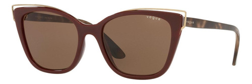 Óculos De Sol Vogue Vo5419sl - Vinho/tartaruga - 297873/56