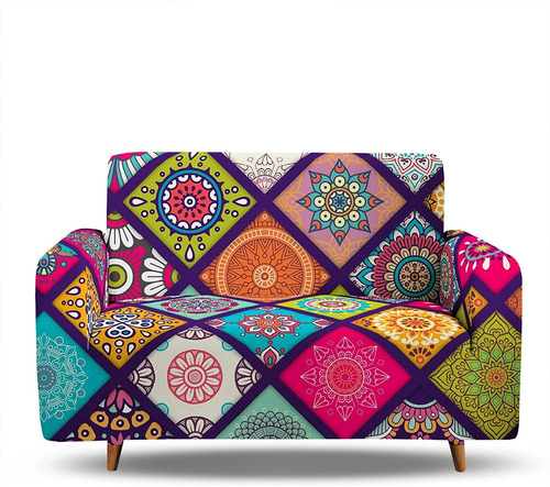 Funda De Sofá Hosima Mandala Para 2 Cojines De Sofá, ...